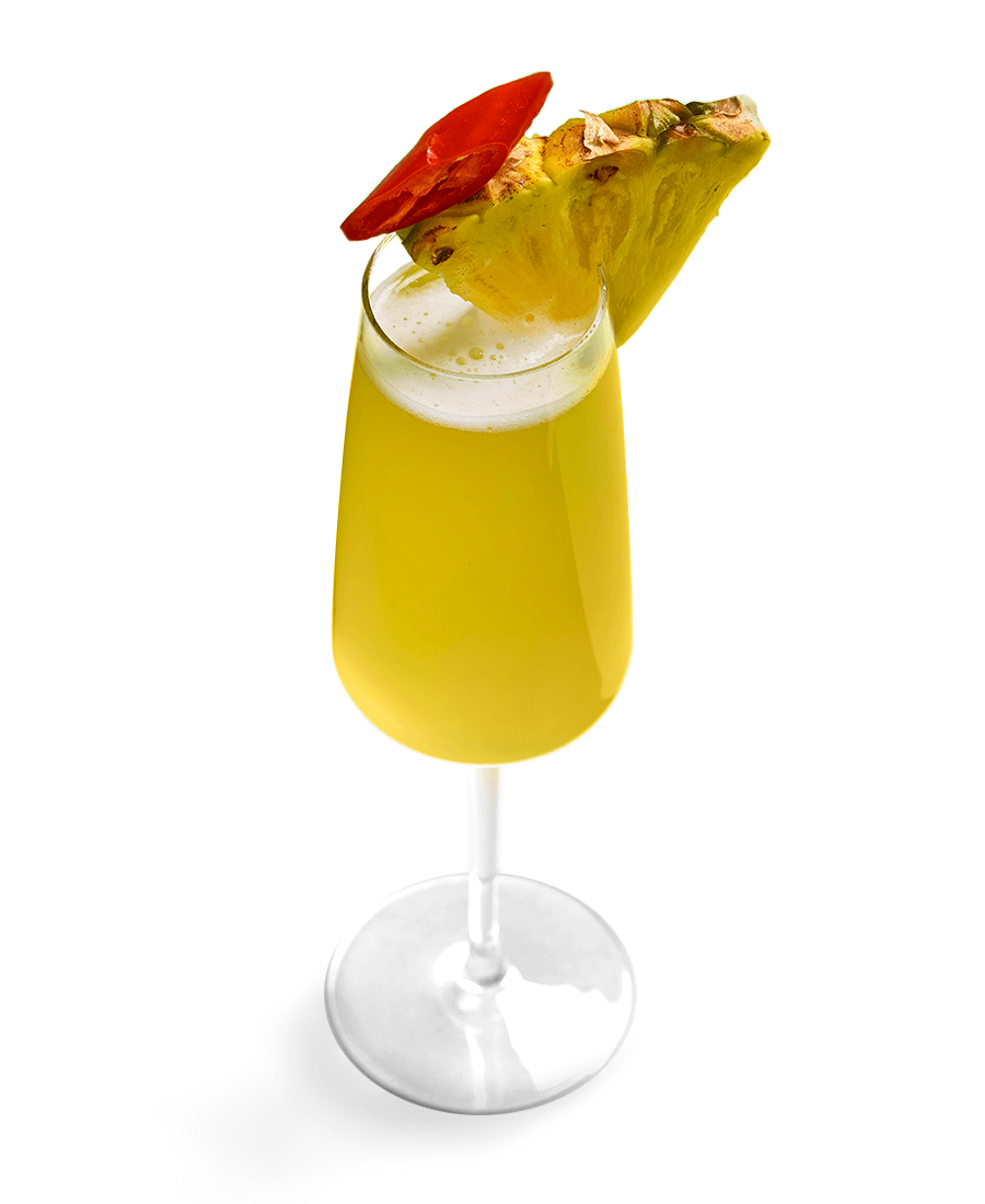 Spicy Pineapple Cocktail