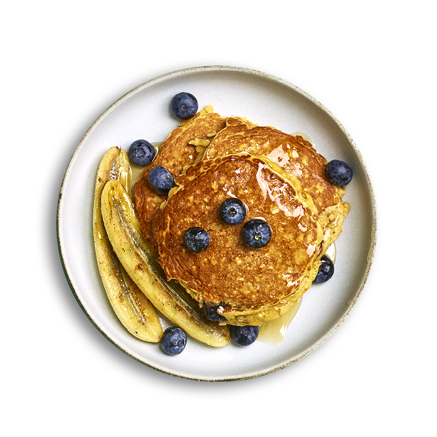 Blueberry Smoothie Pancake
