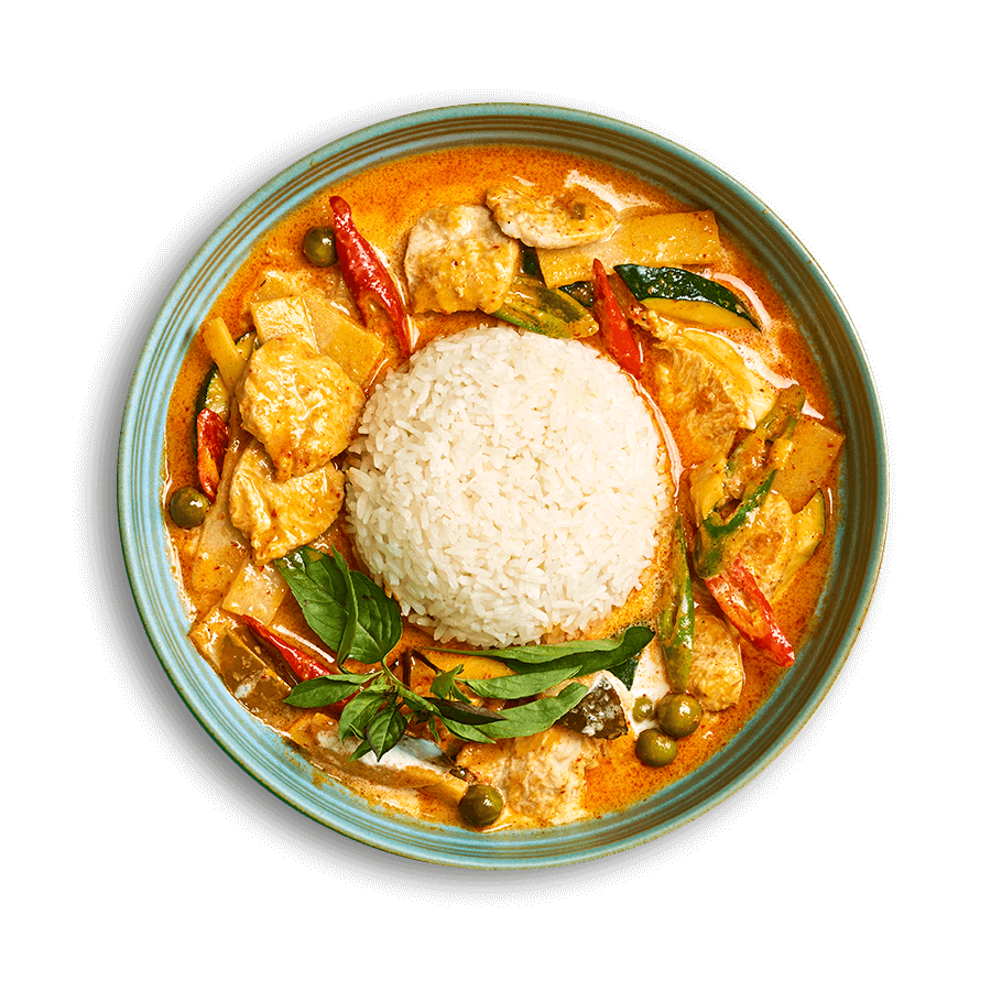 Green in Red Curry