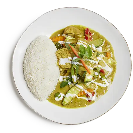 Easy Breezy Green Curry 